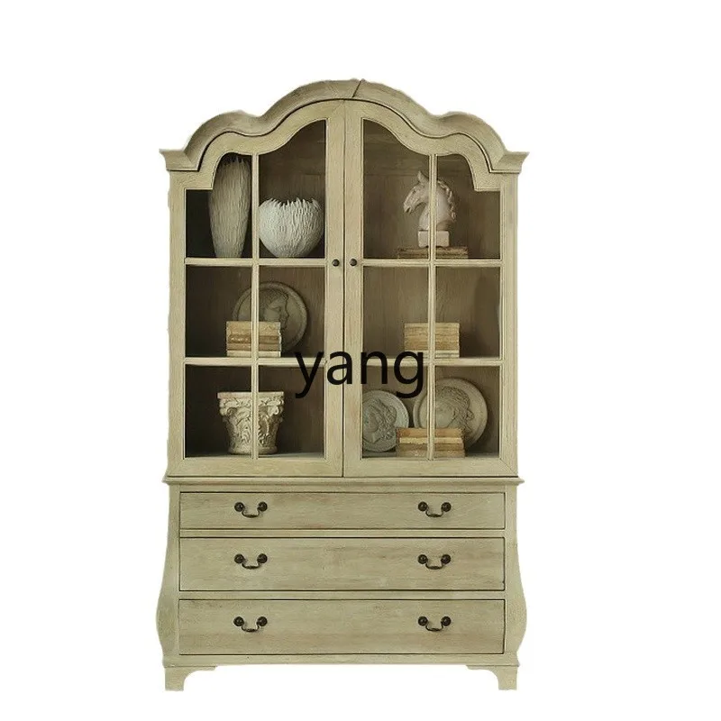 LH solid wood dining side cabinet high-end wine cabinet retro bookcase display storage
LH solid wood dining side cabinet high-end wine cabinet retro bookcase display storage