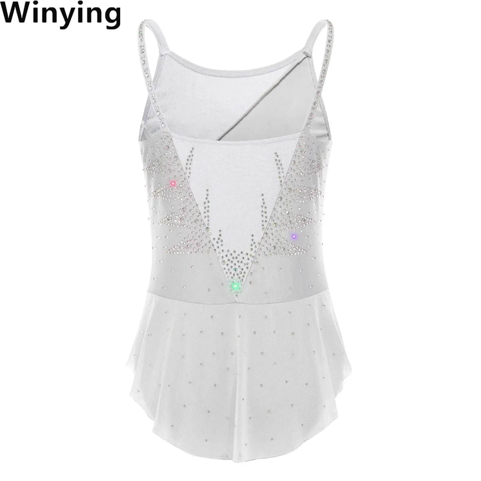 Kids Girls Acrobatic Gymnastics Figure Skating Leotards Dresses Sleeveless Sleeveless Ruched Rhinestones Leotard Ballet Bodysuit
Kids Girls Acrobatic Gymnastics Figure Skating Leotards Dresses Sleeveless Sleeveless Ruched Rhinestones Leotard Ballet Bodysuit