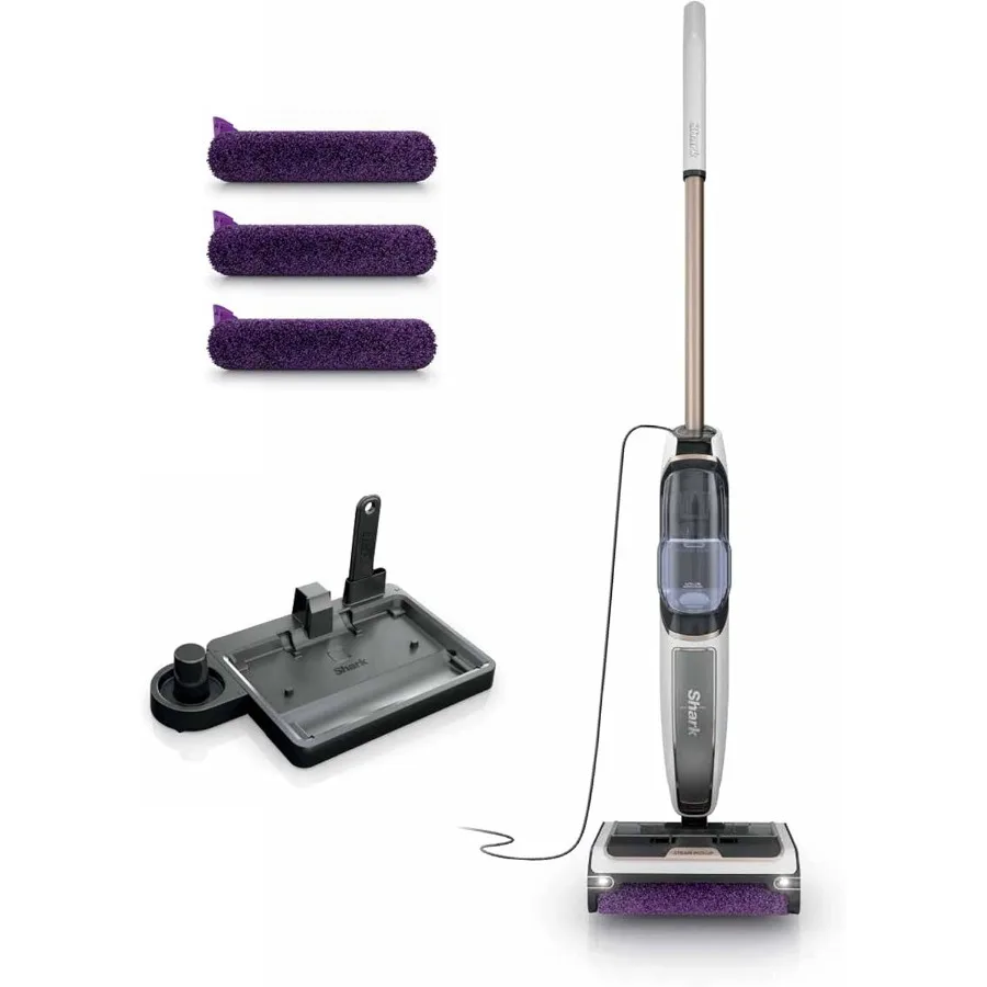 3-in-1 Steam Mop for Home Use: Efficiently Picks Up Debris Deep Cleans Surfaces and Steam Sanitizes All in One Motion Lightweig
3-in-1 Steam Mop for Home Use: Efficiently Picks Up Debris Deep Cleans Surfaces and Steam Sanitizes All in One Motion Lightweig