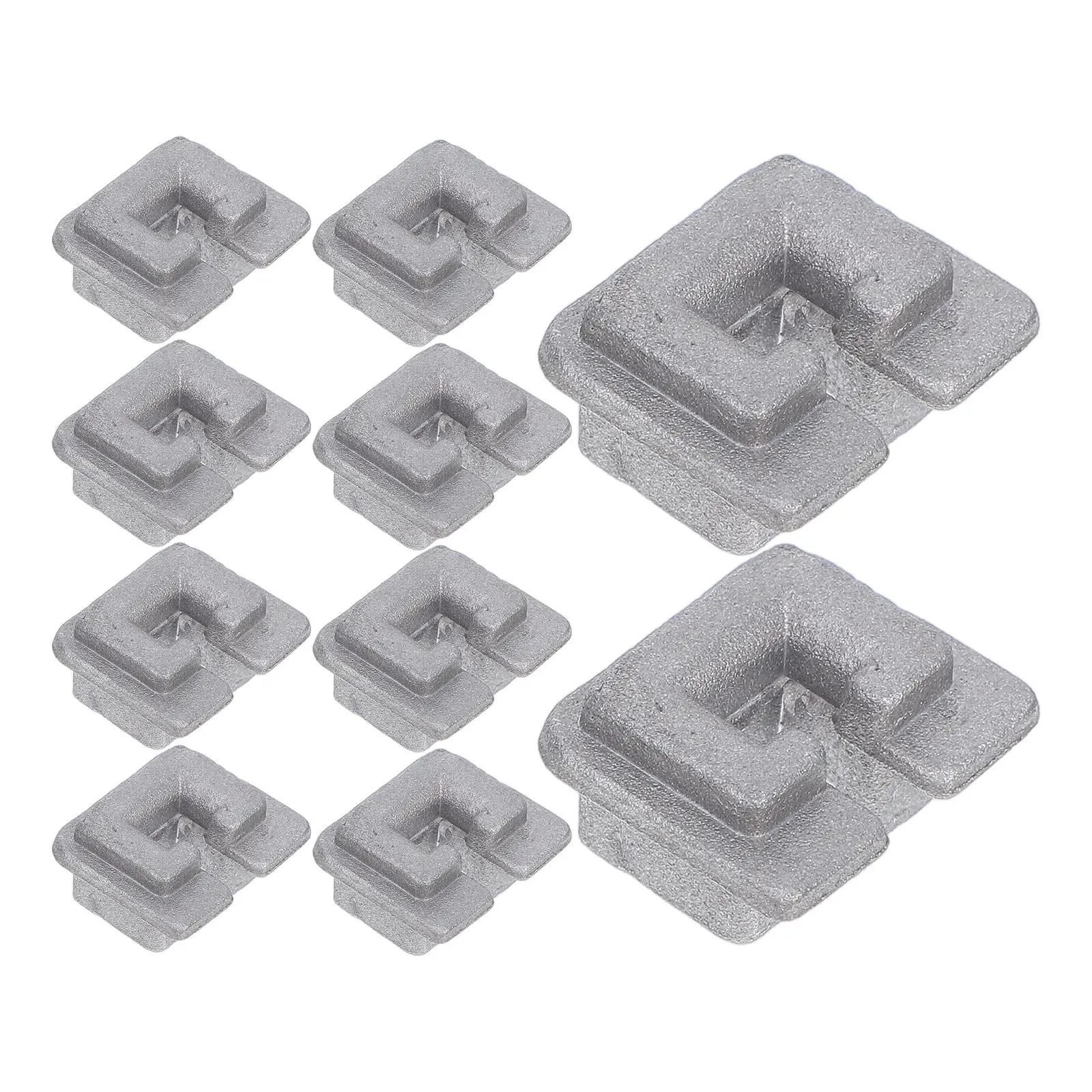 10pcs Trimmer Eyelet Sleeve Replacement Aluminum Alloy Lawn Mower Parts Cord Buckle Silver Most Models
10pcs Trimmer Eyelet Sleeve Replacement Aluminum Alloy Lawn Mower Parts Cord Buckle Silver Most Models