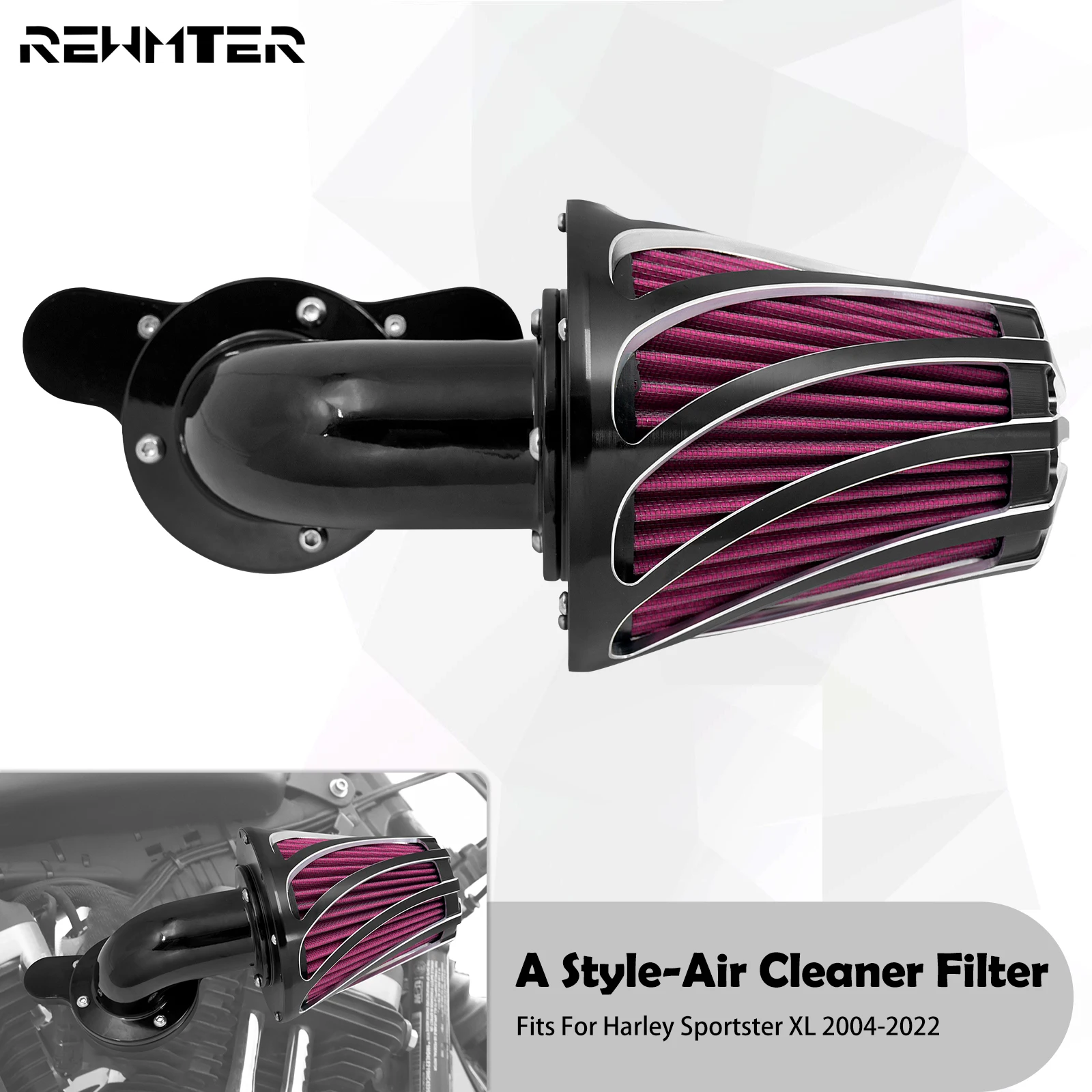 Motorcycle Air Cleaner Filter CNC For Harley Sportster XL 48 72 1200 883 Iron Nightster Seventy Two Forty Eight Low 2004-2023
Motorcycle Air Cleaner Filter CNC For Harley Sportster XL 48 72 1200 883 Iron Nightster Seventy Two Forty Eight Low 2004-2023