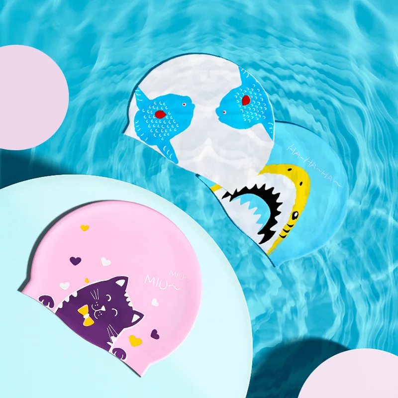 Children Cartoon Swimming Cap Kids Silicone Swiming Pool Water Sport Protect Ears Hat Swim Bathing Hats Caps Boys Girls
Children Cartoon Swimming Cap Kids Silicone Swiming Pool Water Sport Protect Ears Hat Swim Bathing Hats Caps Boys Girls