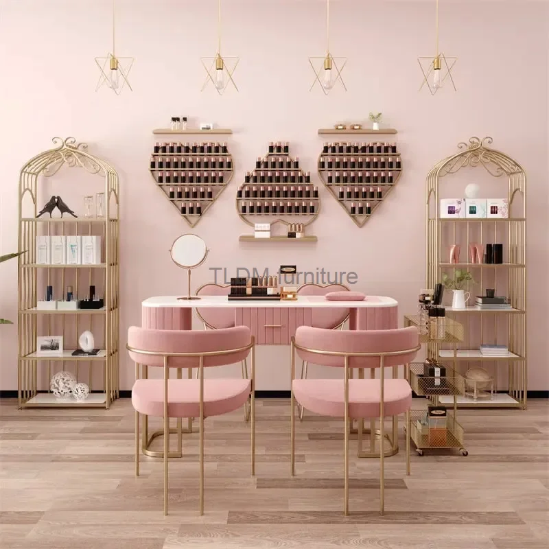 Modern Minimalist Manicure Table and Chair Set Light Luxury Beauty Salon Nail Tables Salon Furniture Household Nail Makeup Table
Modern Minimalist Manicure Table and Chair Set Light Luxury Beauty Salon Nail Tables Salon Furniture Household Nail Makeup Table