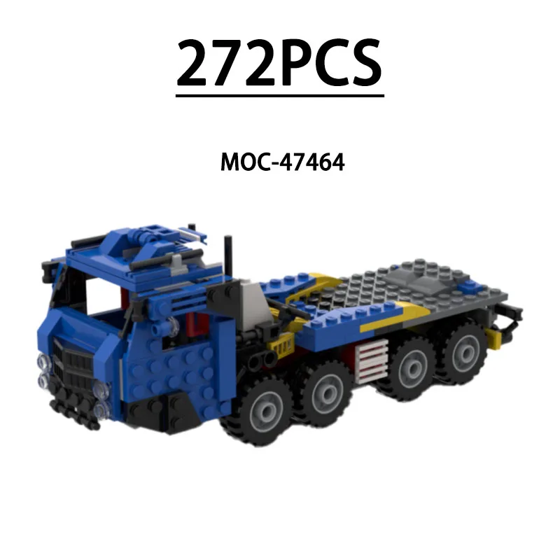 MOC-47464 Модель военного грузовика из строительных блоков, 272 детали, развивающая игрушка для детей на день рождения, Рождество, Новый год, подарок
MOC-47464 Модель военного грузовика из строительных блоков, 272 детали, развивающая игрушка для детей на день рождения, Рождество, Новый год, подарок