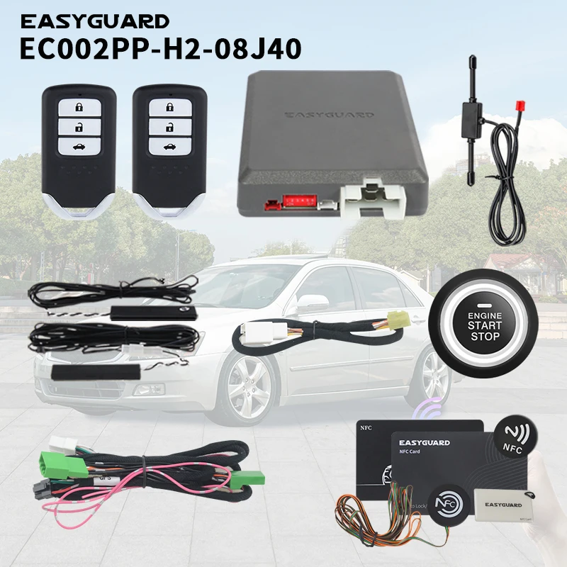 EASYGUARD PLUG PLAY PKE Дистанционный стартер подходит для Key Start Accord 8th 08-12, Odyssey/SPIRIOR 09-13, ELYSION 12-15, Crossstour 12-17
EASYGUARD PLUG PLAY PKE Дистанционный стартер подходит для Key Start Accord 8th 08-12, Odyssey/SPIRIOR 09-13, ELYSION 12-15, Crossstour 12-17