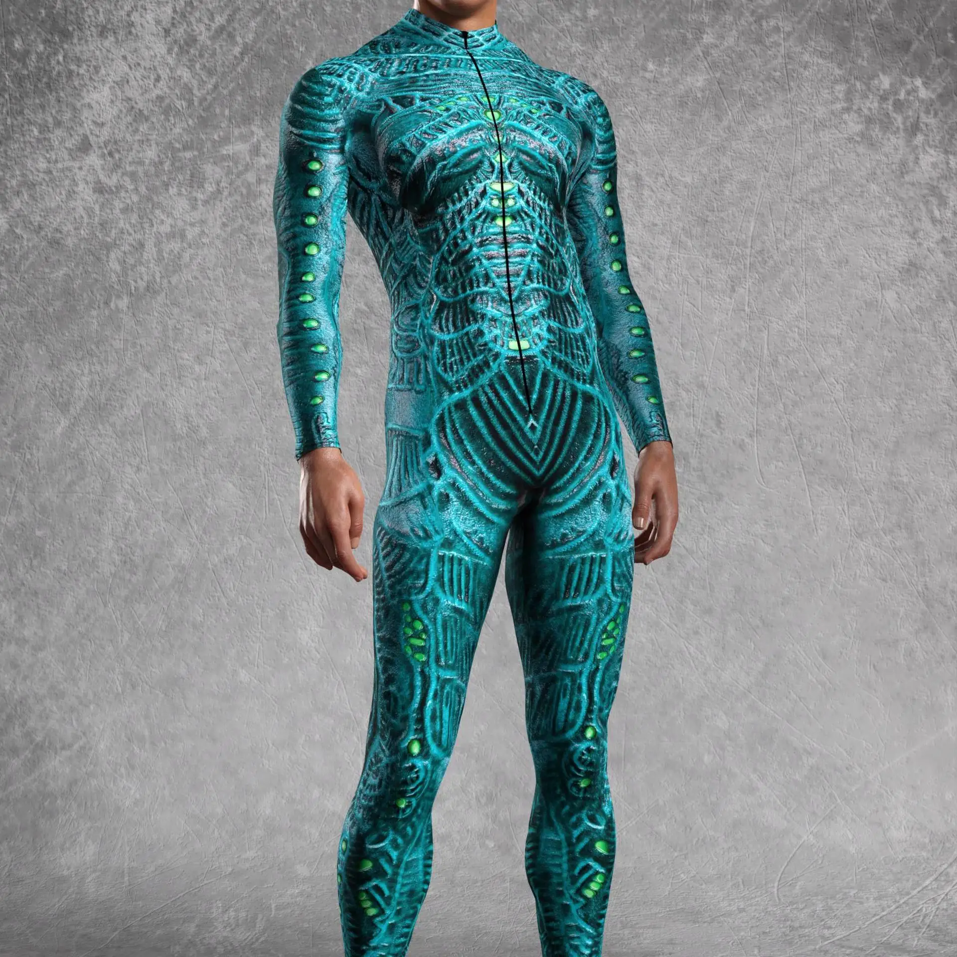 Men Cool Cyber Punk Robot Mechanical Armor Bodysuit Rompers Halloween Party Cosplay Steampunk Costume Zentai Suit Jumpsuit
Men Cool Cyber Punk Robot Mechanical Armor Bodysuit Rompers Halloween Party Cosplay Steampunk Costume Zentai Suit Jumpsuit