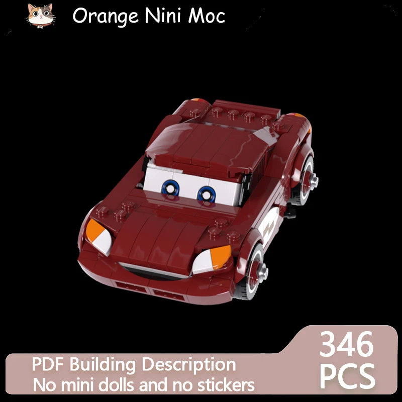 Anime Car Speed Racing Model MOC Building Bricks Darkred Sportscar Modular Technology Gifts Holiday Assemble Children Toys Suit
Anime Car Speed Racing Model MOC Building Bricks Darkred Sportscar Modular Technology Gifts Holiday Assemble Children Toys Suit