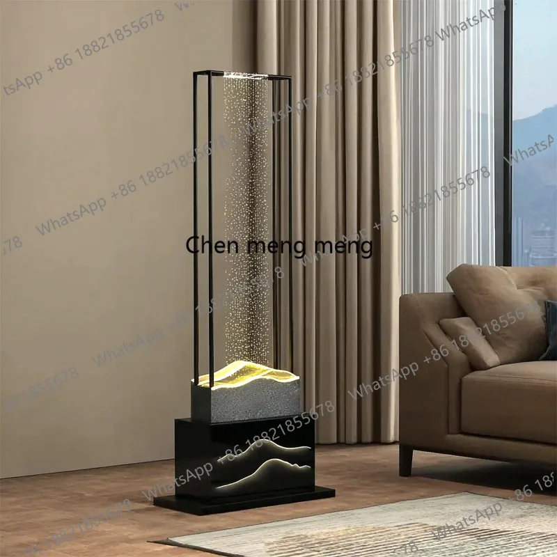 Современный водный декор, украшение с проточной водой, декор для гостиной и офиса, напольный светильник с циркуляцией воды.
Современный водный декор, украшение с проточной водой, декор для гостиной и офиса, напольный светильник с циркуляцией воды.