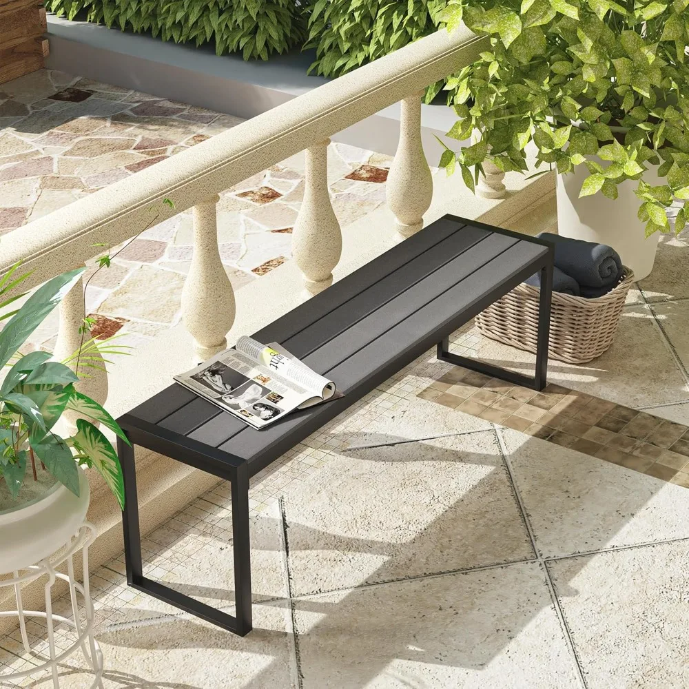 Garden Bench, 2 Pieces Outdoor Patio Wooden Bench with Weather-Resistant Steel Metal Frame, Patio Seating for Front, Customized
Garden Bench, 2 Pieces Outdoor Patio Wooden Bench with Weather-Resistant Steel Metal Frame, Patio Seating for Front, Customized