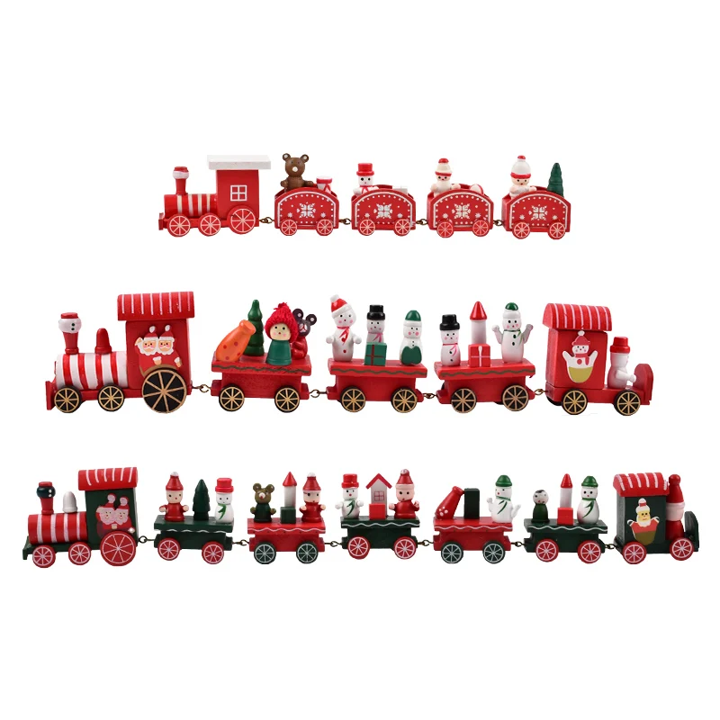 Рождественские украшения, окрашенные деревянным небольшим поездом и большой грузовик.
Рождественские украшения, окрашенные деревянным небольшим поездом и большой грузовик.