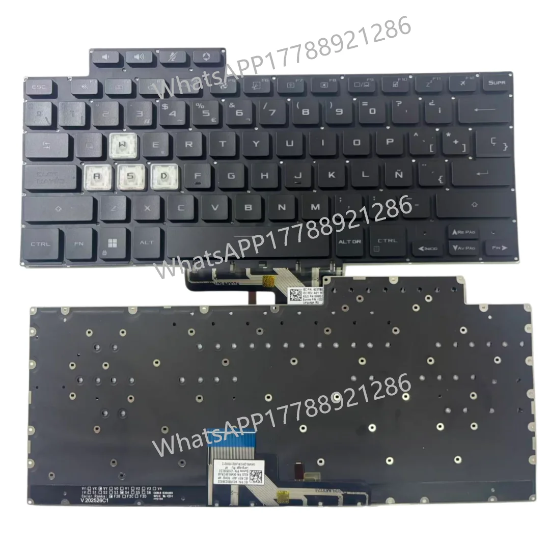 Запасная русская клавиатура (US/RU/SP) с подсветкой для ноутбуков ASUS TUF Dash F15 FX516 FX516P FX516PR FX516PM FX516PE FA516 TUF516
Запасная русская клавиатура (US/RU/SP) с подсветкой для ноутбуков ASUS TUF Dash F15 FX516 FX516P FX516PR FX516PM FX516PE FA516 TUF516