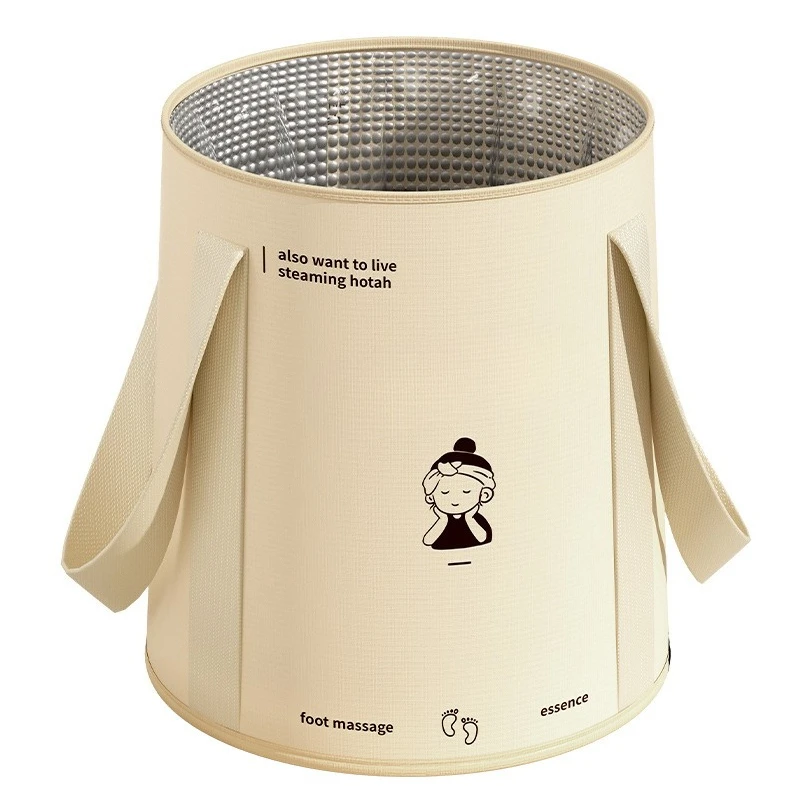 Folding foot soaking bag high and deep than calf household thermal insulation foot washing bucket
Folding foot soaking bag high and deep than calf household thermal insulation foot washing bucket