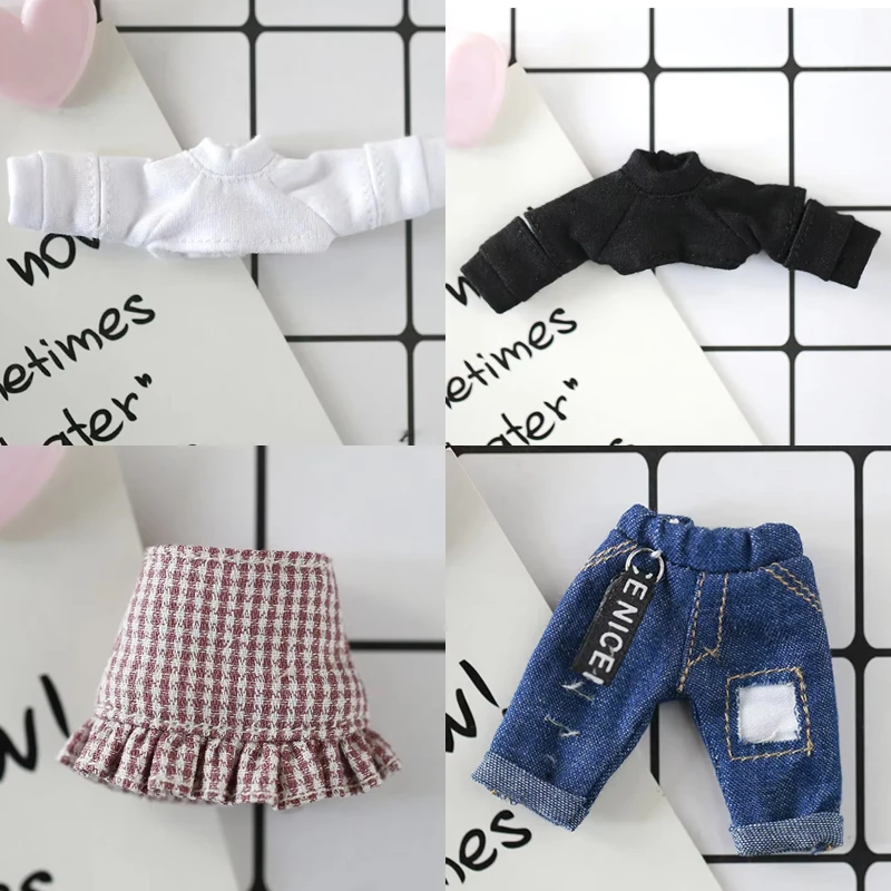 Одежда для кукол, модный свитер, брюки, юбка 1/12, сменная одежда для куклы BJD ob11 molly gsc body9, аксессуары для кукол, одежда obitsu 11
Одежда для кукол, модный свитер, брюки, юбка 1/12, сменная одежда для куклы BJD ob11 molly gsc body9, аксессуары для кукол, одежда obitsu 11