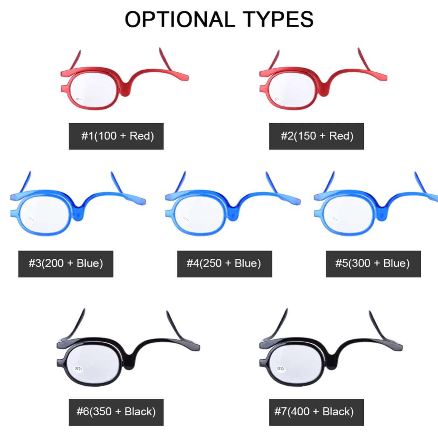 Magnify Eye Makeup Glasses Single Lens Rotating Glasses Women Makeup Essential Tool,Makeup Glasses,Rotating Makeup Glasses
Magnify Eye Makeup Glasses Single Lens Rotating Glasses Women Makeup Essential Tool,Makeup Glasses,Rotating Makeup Glasses