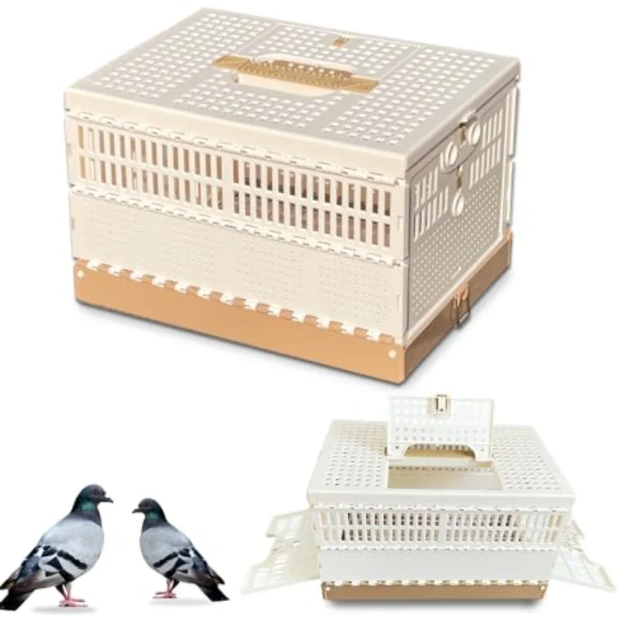 Foding Bird Cage Pigeon Trave Cage Training Cage Reeae Pairing Cage Patic Net Box for Pet Bird Racing a Ania
Foding Bird Cage Pigeon Trave Cage Training Cage Reeae Pairing Cage Patic Net Box for Pet Bird Racing a Ania