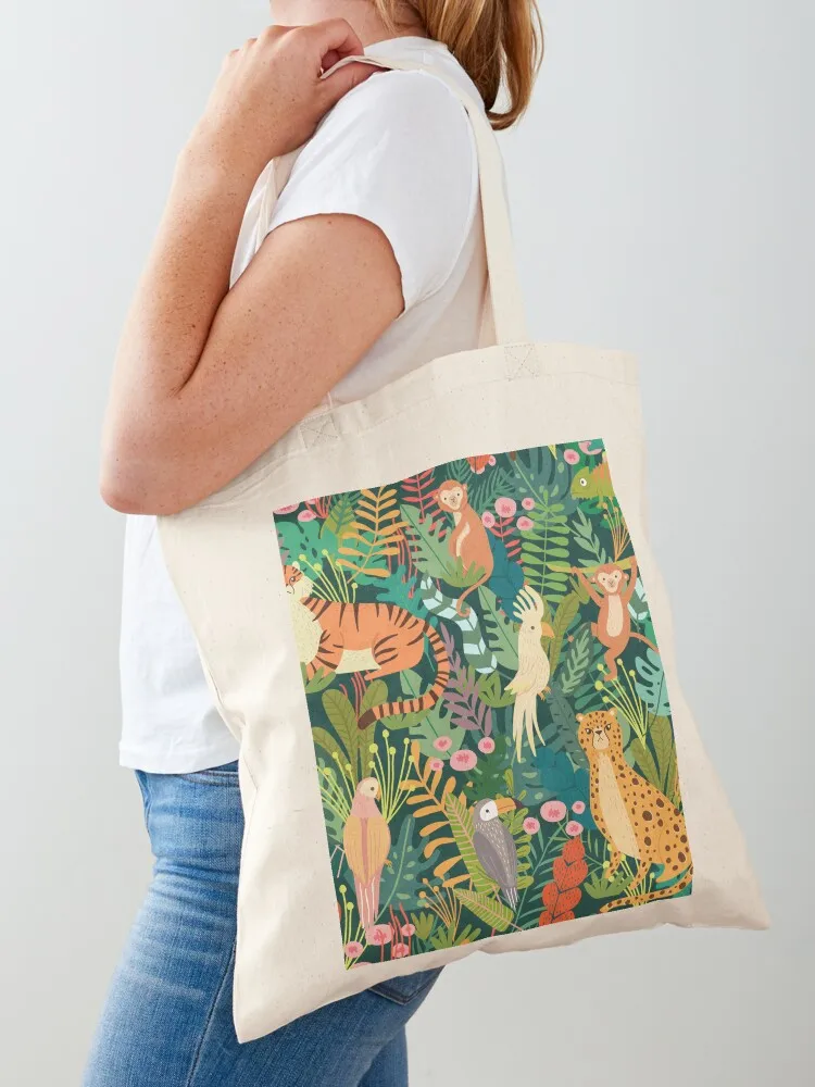Tropical Jungle Print - For a nature lover, tropical jungle decorating print. Tote Bag tote bag custom Candy bags women bag
Tropical Jungle Print - For a nature lover, tropical jungle decorating print. Tote Bag tote bag custom Candy bags women bag