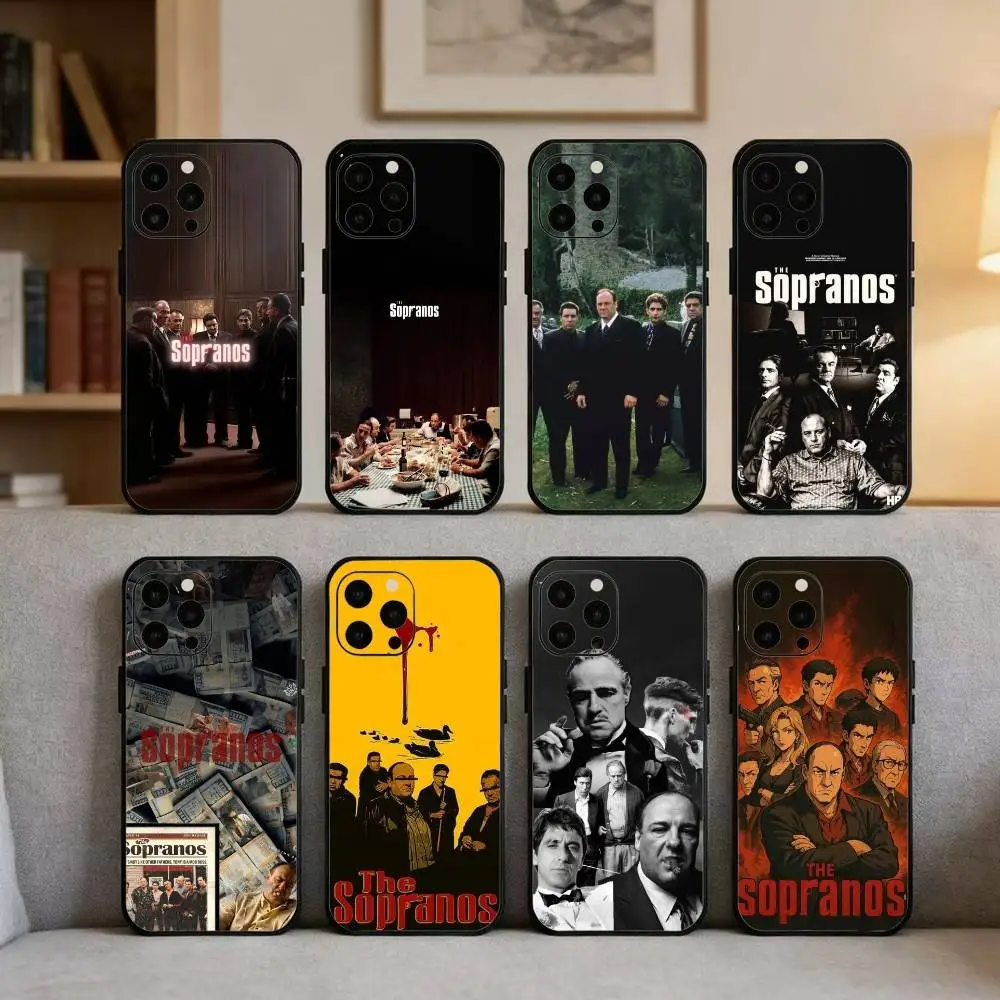 The S-Sopranos TV Tony Soprano Phone Case For iPhone17,16,15,14,13,12 Plus,Max Soft Silicone Black Cover
The S-Sopranos TV Tony Soprano Phone Case For iPhone17,16,15,14,13,12 Plus,Max Soft Silicone Black Cover