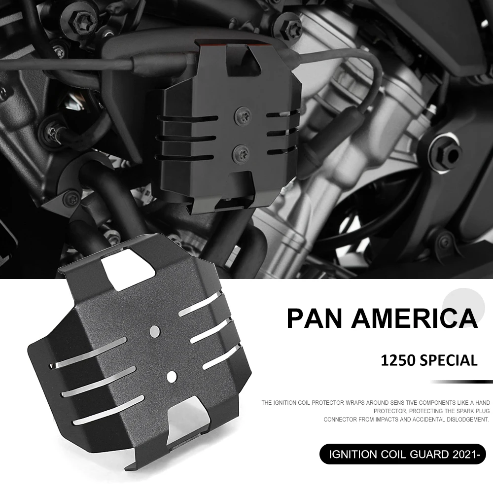 Новые черные алюминиевые аксессуары для мотоциклов PA1250 для PAN AMERICA 1250 S Special 2021 2022, защита катушки зажигания PA 1250 PA 1250S
Новые черные алюминиевые аксессуары для мотоциклов PA1250 для PAN AMERICA 1250 S Special 2021 2022, защита катушки зажигания PA 1250 PA 1250S