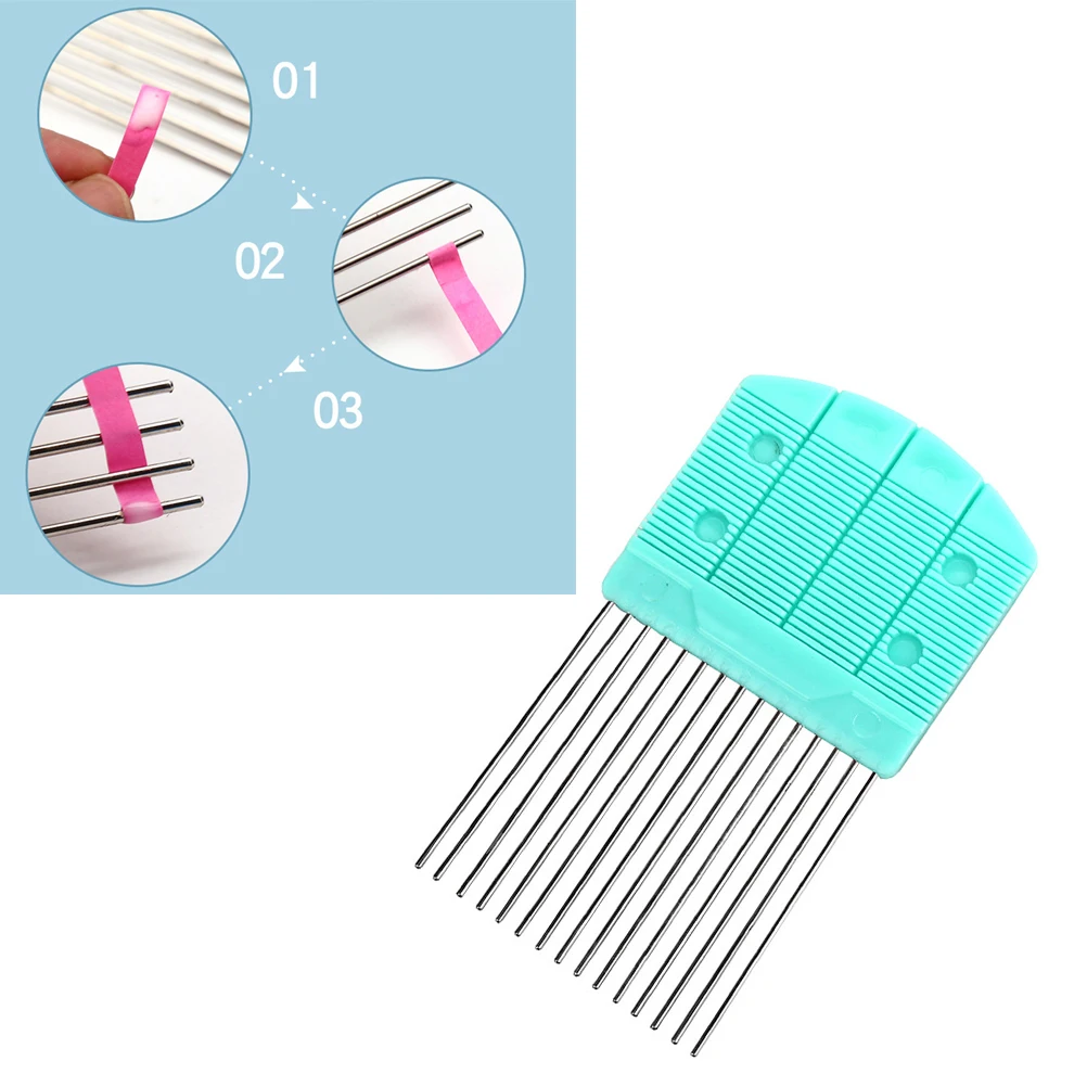 Paper Quilling Comb Durable Elastic Teeth Compact Portable Long Use Smooth Slot Design Paper-rolling Tool Decorative Paper Craft
Paper Quilling Comb Durable Elastic Teeth Compact Portable Long Use Smooth Slot Design Paper-rolling Tool Decorative Paper Craft