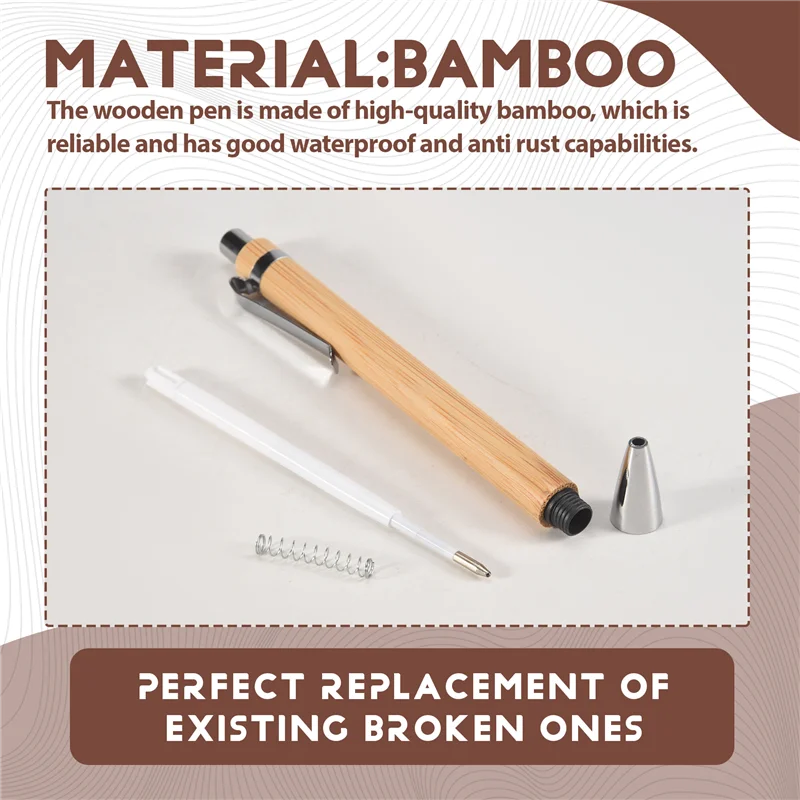 A76F-12 Pieces Bamboo Retractable Ballpoint Pen With 24 Refills Office Products Pens Bamboo Ballpoint Pen Wood Ballpoint Pens
A76F-12 Pieces Bamboo Retractable Ballpoint Pen With 24 Refills Office Products Pens Bamboo Ballpoint Pen Wood Ballpoint Pens