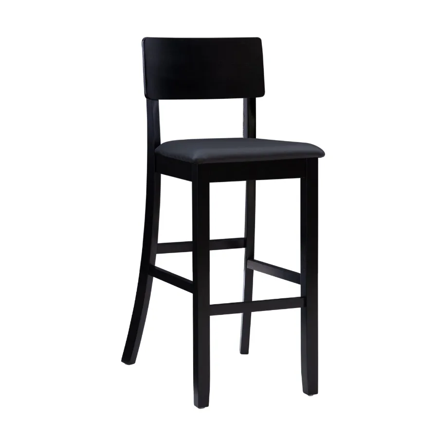 Torino 30" Contemporary Indoor Wood Bar Stool with Black Dark Brown Faux Leather Seat
Torino 30" Contemporary Indoor Wood Bar Stool with Black Dark Brown Faux Leather Seat