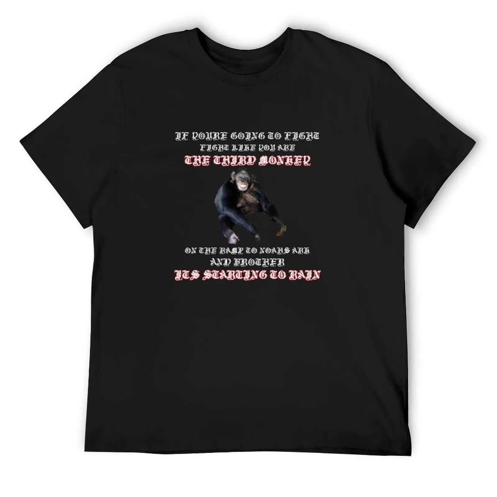 Third Monkey T-Shirt man clothes vintage shirts graphic tees fashion shirts heavyweight t shirts for men
Third Monkey T-Shirt man clothes vintage shirts graphic tees fashion shirts heavyweight t shirts for men