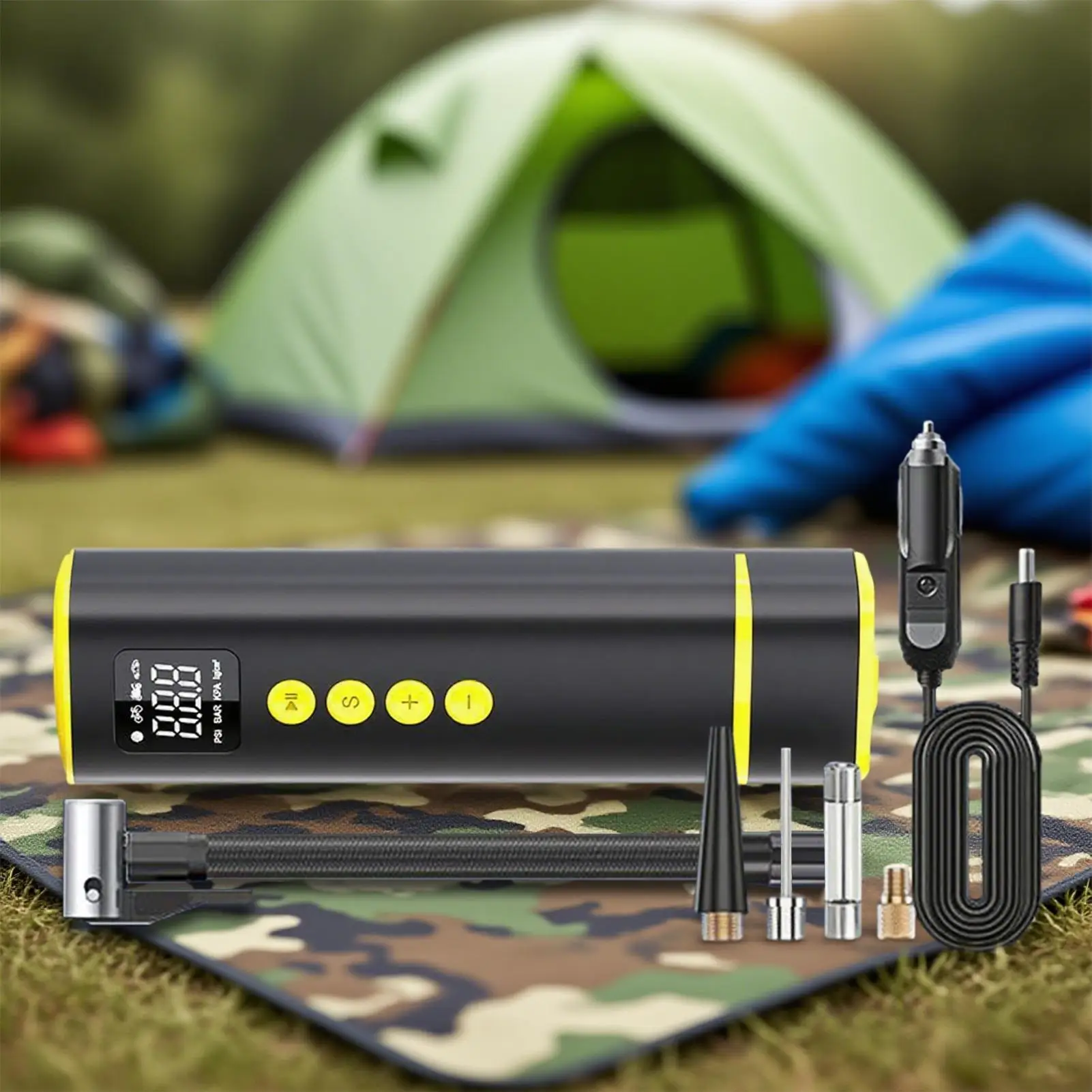 Воздушный насос, беспроводной насос для накачивания шин, портативный воздушный компрессор, 150 фунтов на квадратный дюйм, электрический манометр для колесного шара, велосипедного грузовика
Воздушный насос, беспроводной насос для накачивания шин, портативный воздушный компрессор, 150 фунтов на квадратный дюйм, электрический манометр для колесного шара, велосипедного грузовика