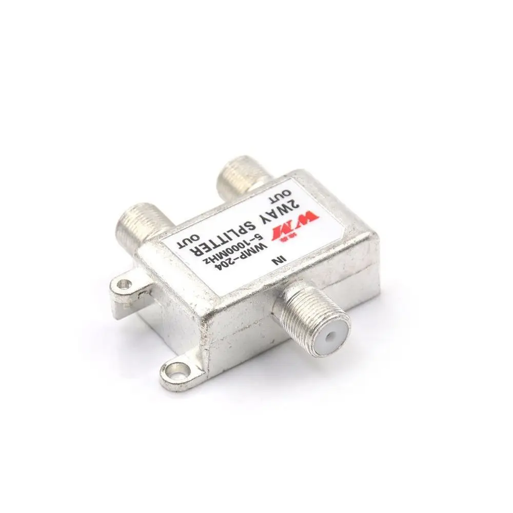 Video Equipment 5-1000 MHz Splitter Coax Cable Coaxial Cable TV Antenna Satellite Signal Split TV Receivers
Video Equipment 5-1000 MHz Splitter Coax Cable Coaxial Cable TV Antenna Satellite Signal Split TV Receivers