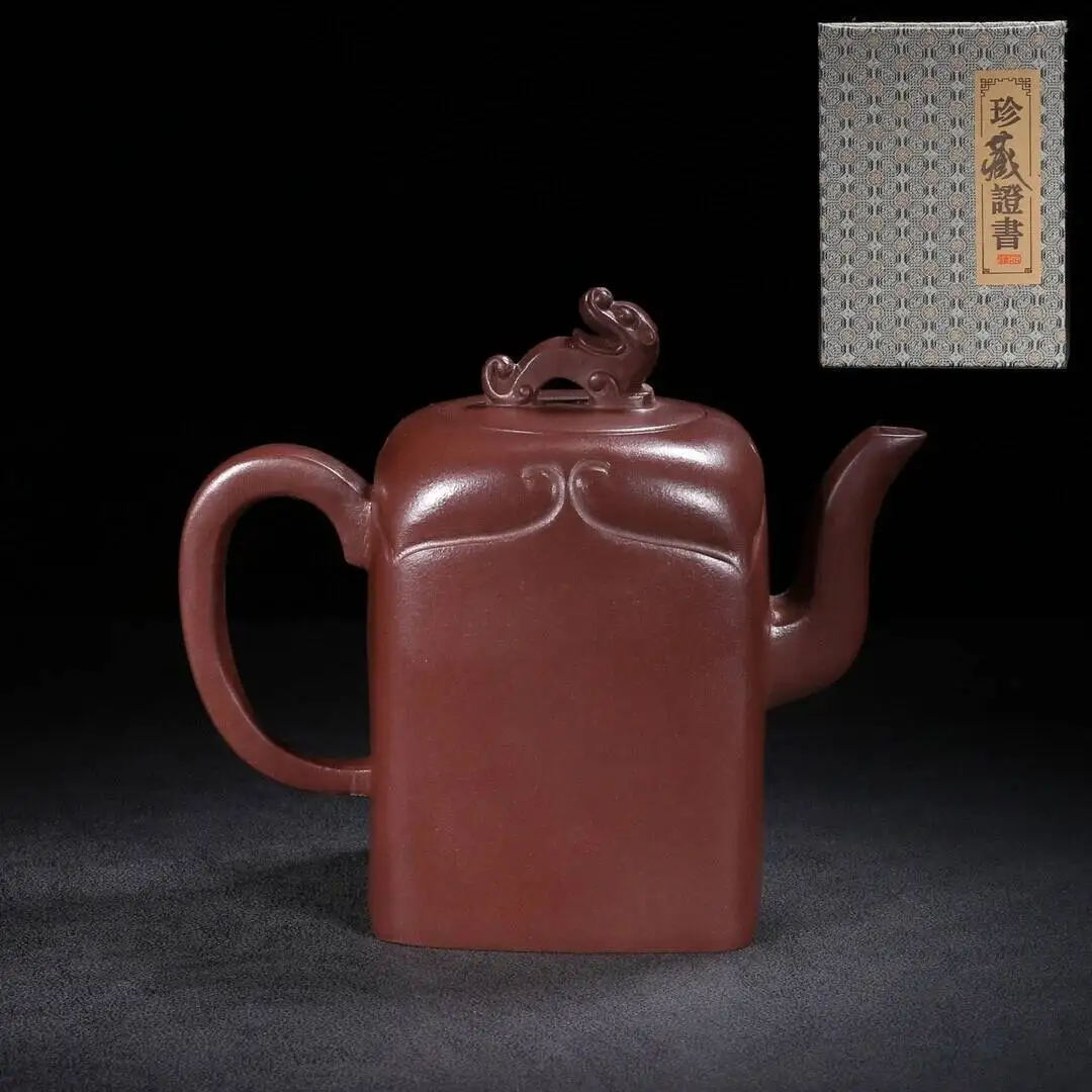 Chinese Yixing Zisha Clay Handmade Exquisite Teapot Lingxi 480cc
Chinese Yixing Zisha Clay Handmade Exquisite Teapot Lingxi 480cc
