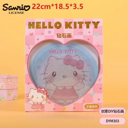 2-piece set Sanrio Kuromi and Hello Kitty diamond painting with frame DIY handmade desktop decoration toy
2-piece set Sanrio Kuromi and Hello Kitty diamond painting with frame DIY handmade desktop decoration toy
