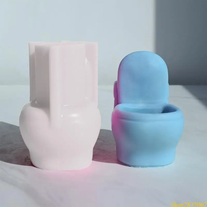 Toilet Shaped 3D Handmade-Soap Mold Aromatherapy-Candle Resin Mold DIY Art 831F
Toilet Shaped 3D Handmade-Soap Mold Aromatherapy-Candle Resin Mold DIY Art 831F