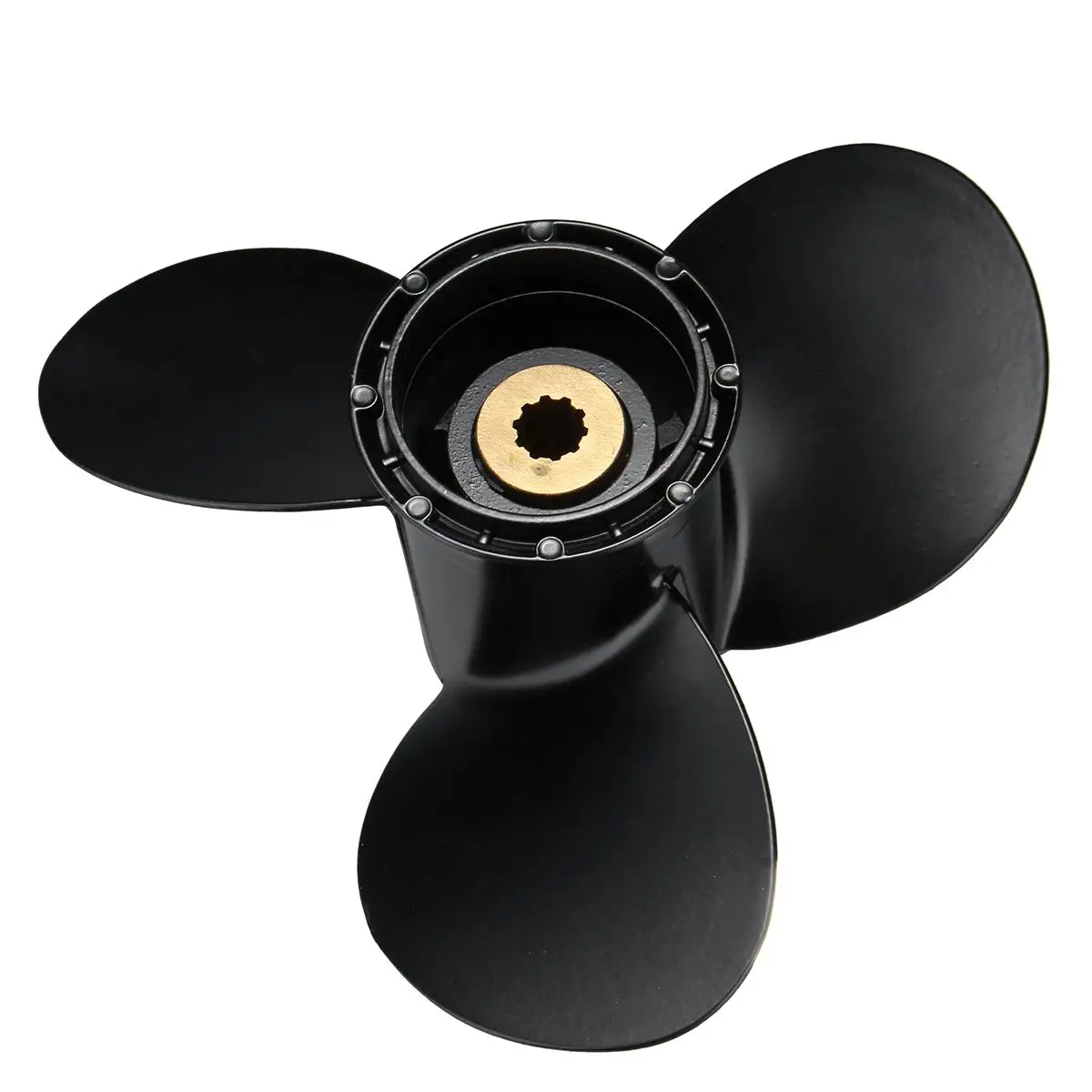 For Suzuki 15-20HP 9 1/4 x 10 Boat Propeller 58100-93733-019 Outboard Engine Propeller Aluminum Alloy 3 Blades
For Suzuki 15-20HP 9 1/4 x 10 Boat Propeller 58100-93733-019 Outboard Engine Propeller Aluminum Alloy 3 Blades