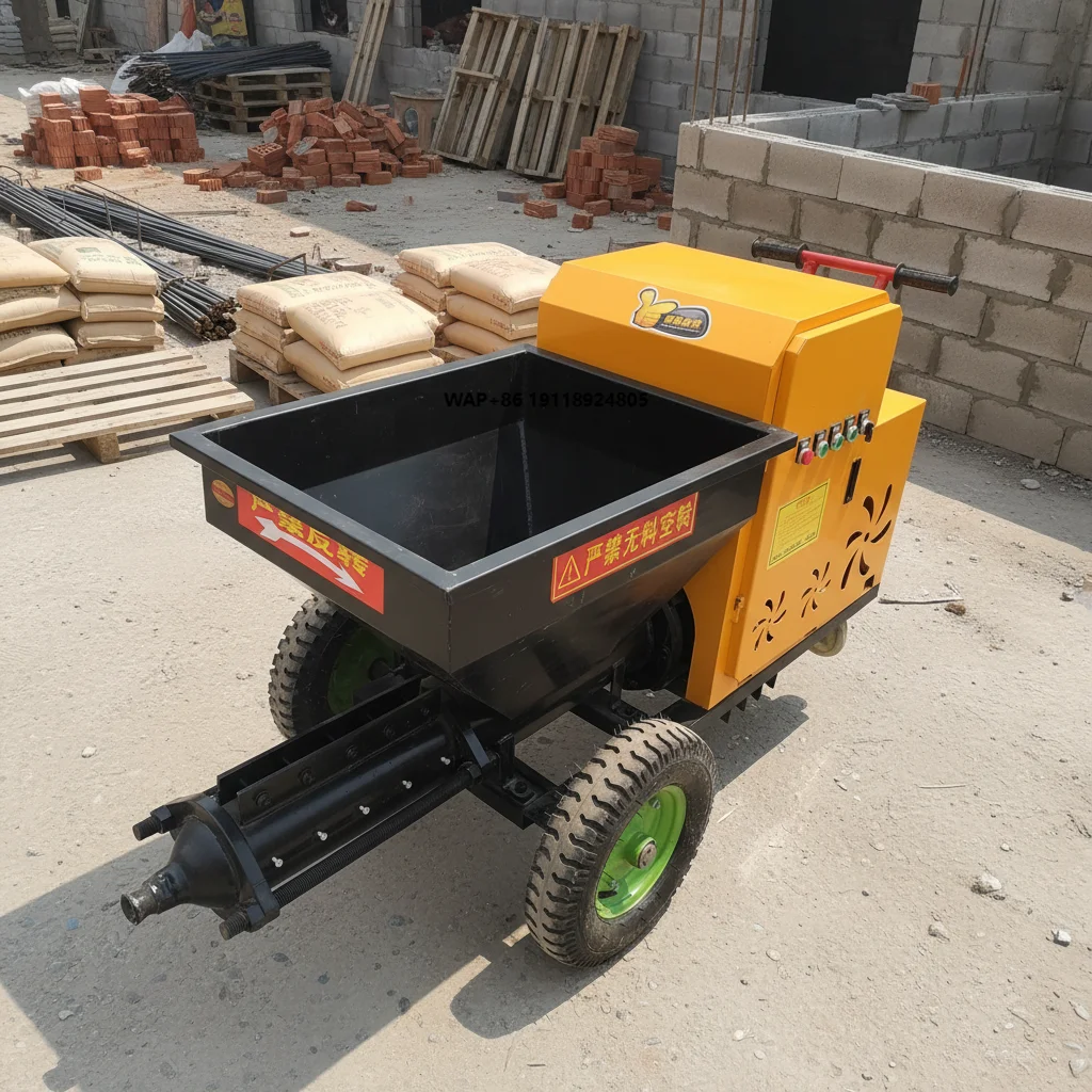 Plaster Mortar Spraying Machine Hot Sale Automatic Cement Sand Mortar Spray for Construction
Plaster Mortar Spraying Machine Hot Sale Automatic Cement Sand Mortar Spray for Construction