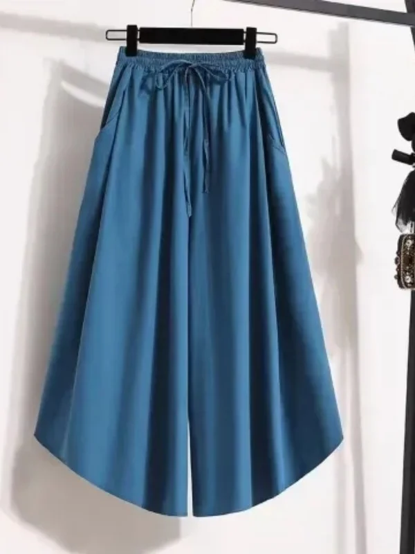 Loose Casual Pants plus Size Women's Workwear High Waist Polyester Fabric Summer Season Student And Teen Girls Fashion
Loose Casual Pants plus Size Women's Workwear High Waist Polyester Fabric Summer Season Student And Teen Girls Fashion