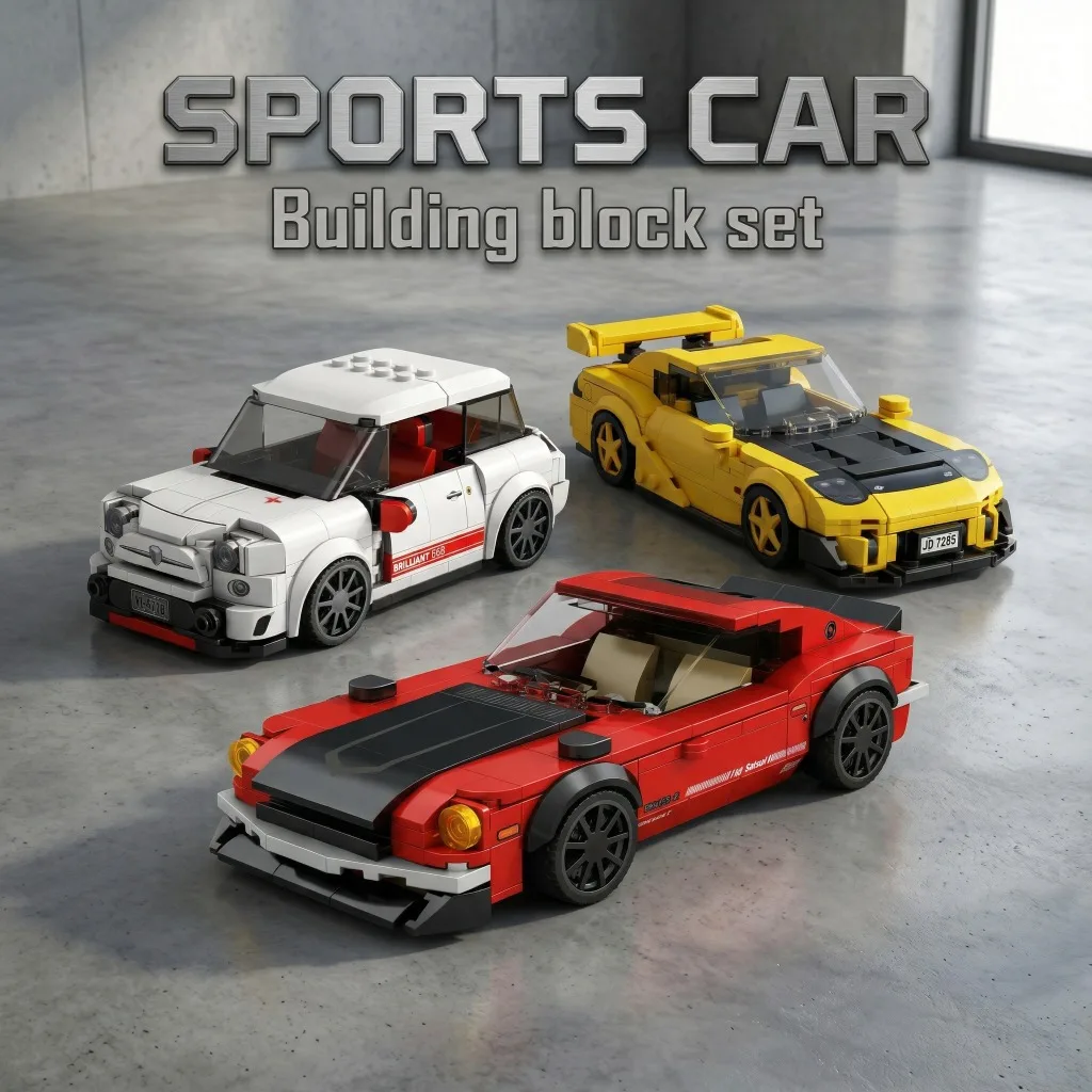 310PCS+ Sports Car Building Blocks Set - Assembling Model Toy for Home Decor Ideal Holiday Gift for Kids And Adult
310PCS+ Sports Car Building Blocks Set - Assembling Model Toy for Home Decor Ideal Holiday Gift for Kids And Adult