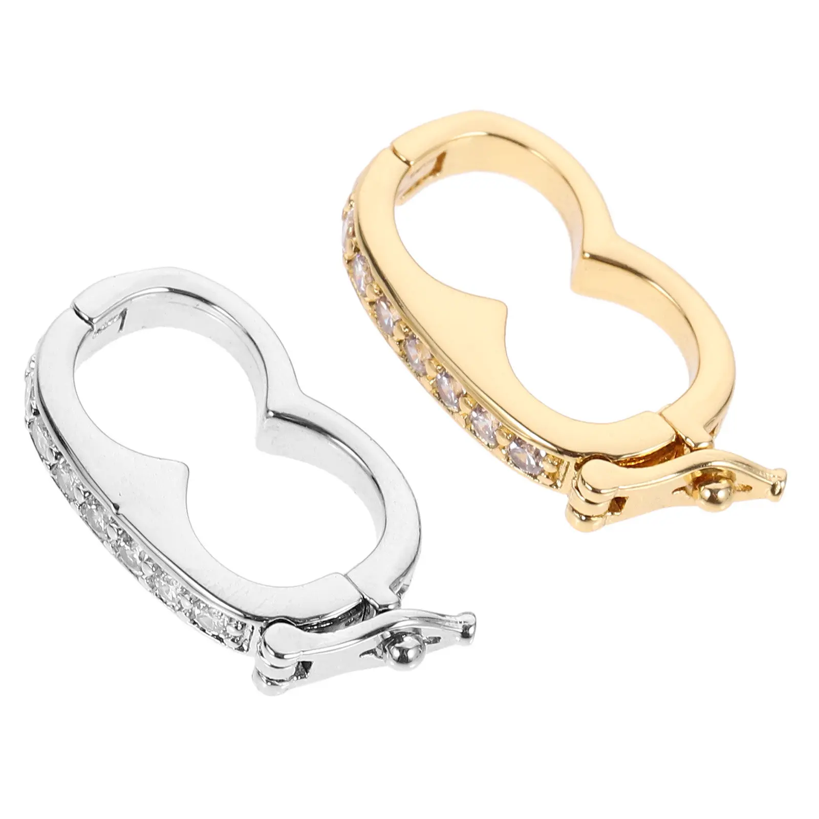 2Pcs Jewelry Buckles Necklace Shortener Clasps Rustproof Pearl Enhancer Connectors for Bracelet and Necklace Making Supplies
2Pcs Jewelry Buckles Necklace Shortener Clasps Rustproof Pearl Enhancer Connectors for Bracelet and Necklace Making Supplies