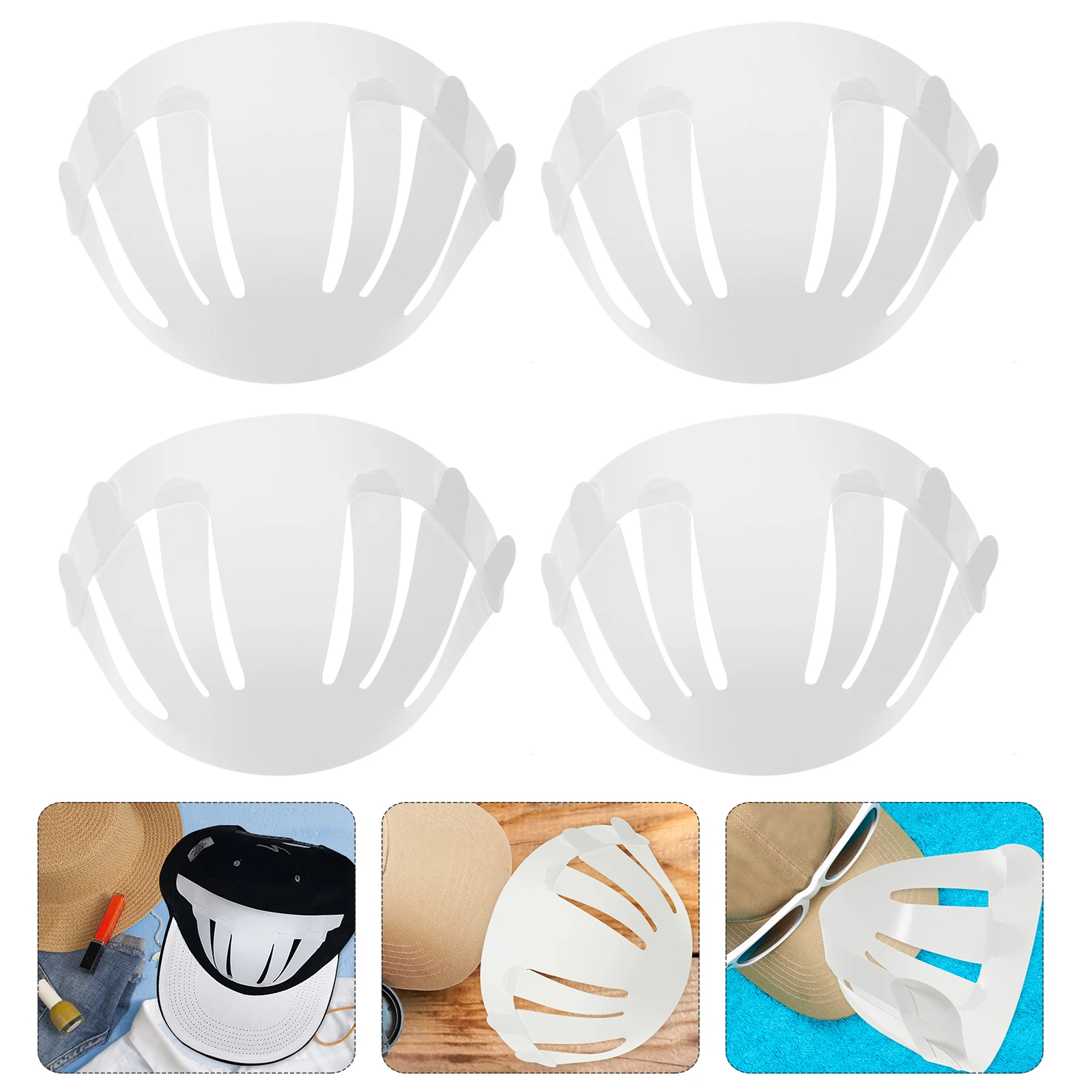 25pcs Baseball Cap Insert Liner Support Rack Anti-Deformation Plastic Holder For Cap Display Accessories Hat Inner Stand
25pcs Baseball Cap Insert Liner Support Rack Anti-Deformation Plastic Holder For Cap Display Accessories Hat Inner Stand
