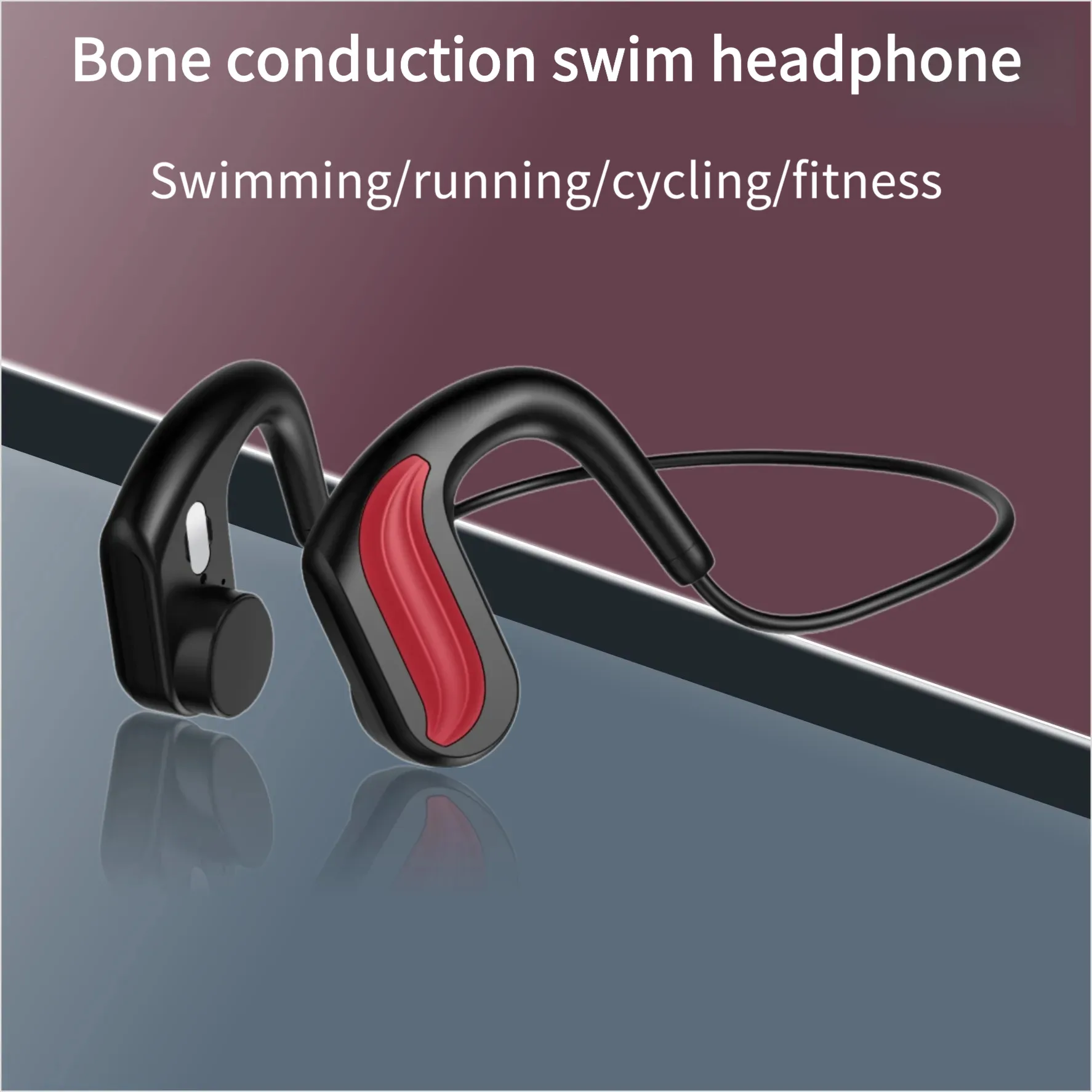 Newest Bone Conduction Wireless Bluetooth Neckband Sport Earphones IP68 Swimming Earsets With 32G Memory For Music Outdoor Gifts
Newest Bone Conduction Wireless Bluetooth Neckband Sport Earphones IP68 Swimming Earsets With 32G Memory For Music Outdoor Gifts