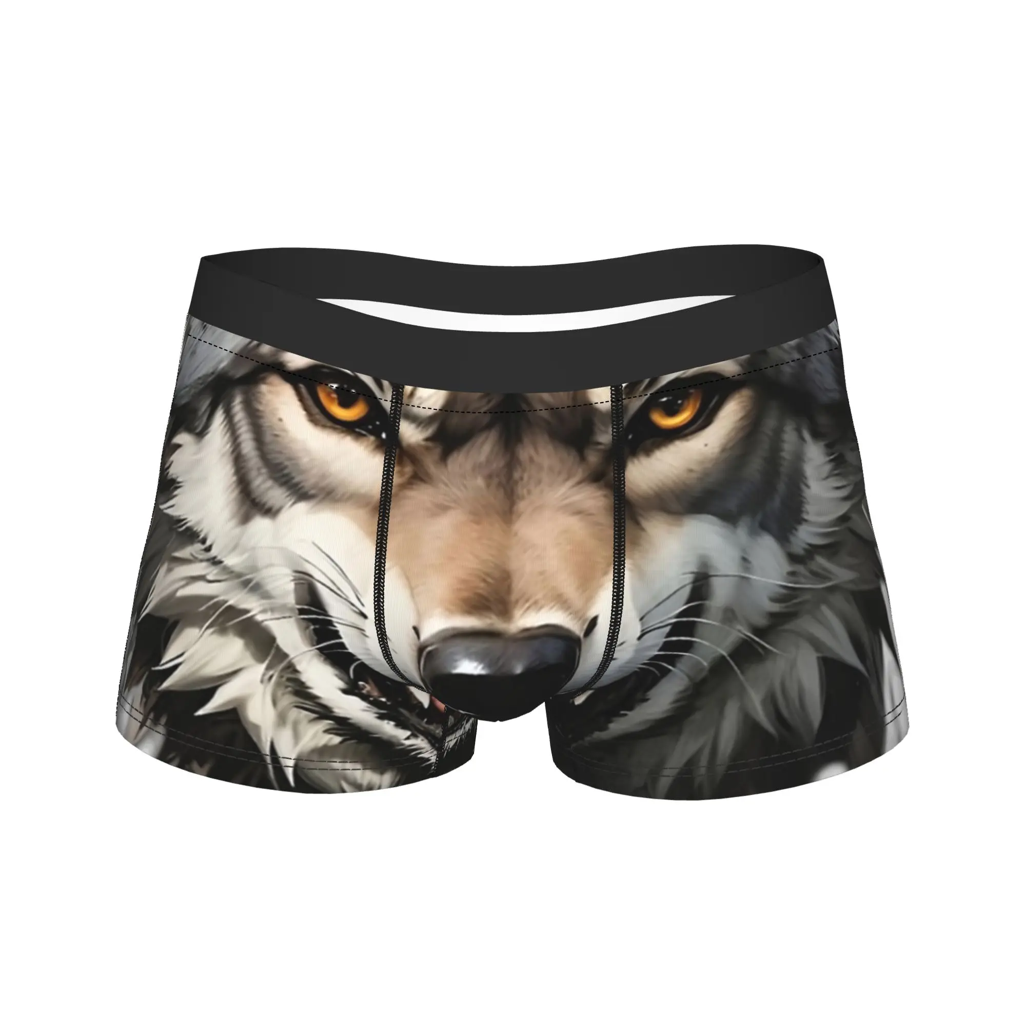 Мужское нижнее белье Fierce Wild Wolf, трусы-боксеры, шорты, забавные мягкие трусы для Homme S-XXL
Мужское нижнее белье Fierce Wild Wolf, трусы-боксеры, шорты, забавные мягкие трусы для Homme S-XXL