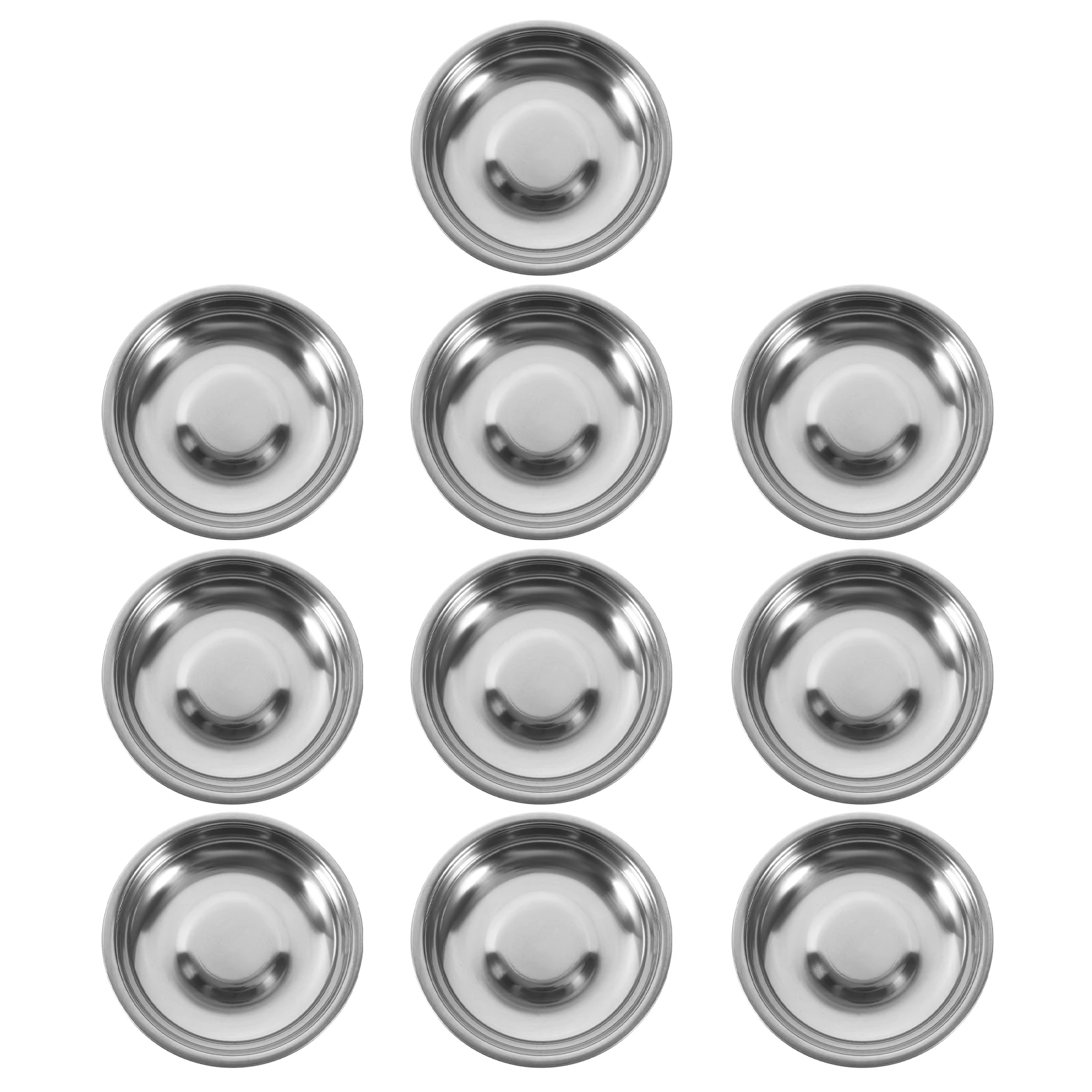 10pcs 9cm Plates Dessert Plates Stainless Steel Saucer Sauce Dish Sauce Dishes Small Bowls Kitchen Tableware Home Restaurant
10pcs 9cm Plates Dessert Plates Stainless Steel Saucer Sauce Dish Sauce Dishes Small Bowls Kitchen Tableware Home Restaurant