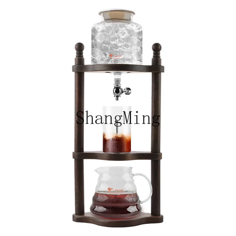 PYH summer ice drop cold brew pot, ice drop pot can make cold drink tea, cold brew coffee, solid wood bracket 4-6 people
PYH summer ice drop cold brew pot, ice drop pot can make cold drink tea, cold brew coffee, solid wood bracket 4-6 people