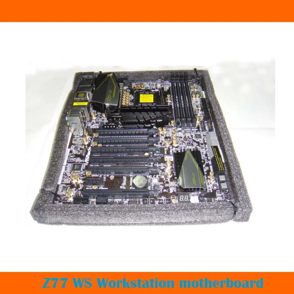 Used For ASROCK Z77 WS Motherboards 1155 DDR3 16GB ATX For Intel Z77 Overclocking Workstation Mainboard SATA III USB3.0 
Used For ASROCK Z77 WS Motherboards 1155 DDR3 16GB ATX For Intel Z77 Overclocking Workstation Mainboard SATA III USB3.0