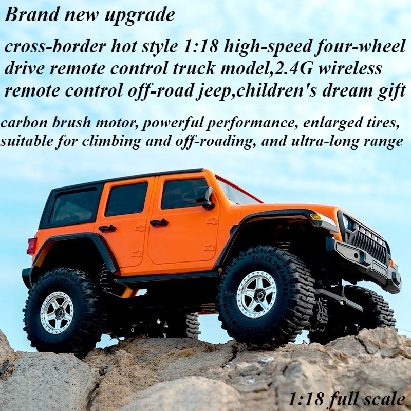 Игрушечный автомобиль Cool Stuff, забавный подарок-JJRC, высокоскоростной 4WD радиоуправляемый грузовик, 1:18, внедорожные радиоуправляемые автомобили с щеткой, автомобиль с дистанционным управлением, игрушки для мальчиков
Игрушечный автомобиль Cool Stuff, забавный подарок-JJRC, высокоскоростной 4WD радиоуправляемый грузовик, 1:18, внедорожные радиоуправляемые автомобили с щеткой, автомобиль с дистанционным управлением, игрушки для мальчиков