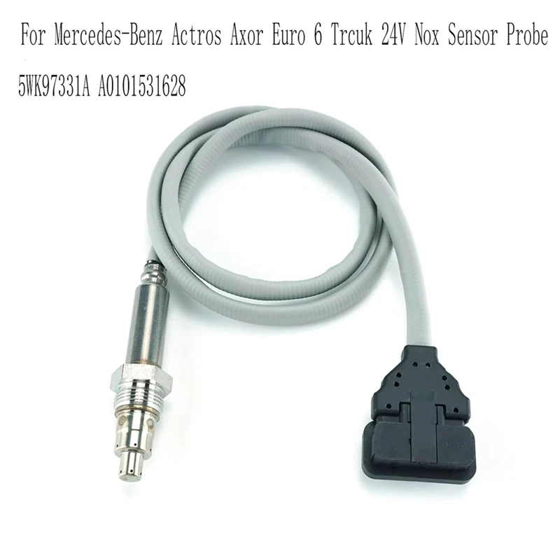 Nitrogen Oxygen Sensor Probe For Mercedes-Benz Actros Axor Euro 6 Trcuk 24V Nox Sensor Probe 5WK97331A A0101531628
Nitrogen Oxygen Sensor Probe For Mercedes-Benz Actros Axor Euro 6 Trcuk 24V Nox Sensor Probe 5WK97331A A0101531628