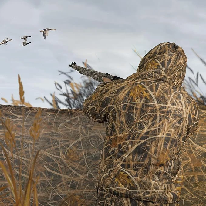 Simulated Straw Hunting Clothing Hooded Man Women Fishing Clothes Breathable Hunt Gear Camouflage Uniform Ghillie Suit Equipment
Simulated Straw Hunting Clothing Hooded Man Women Fishing Clothes Breathable Hunt Gear Camouflage Uniform Ghillie Suit Equipment