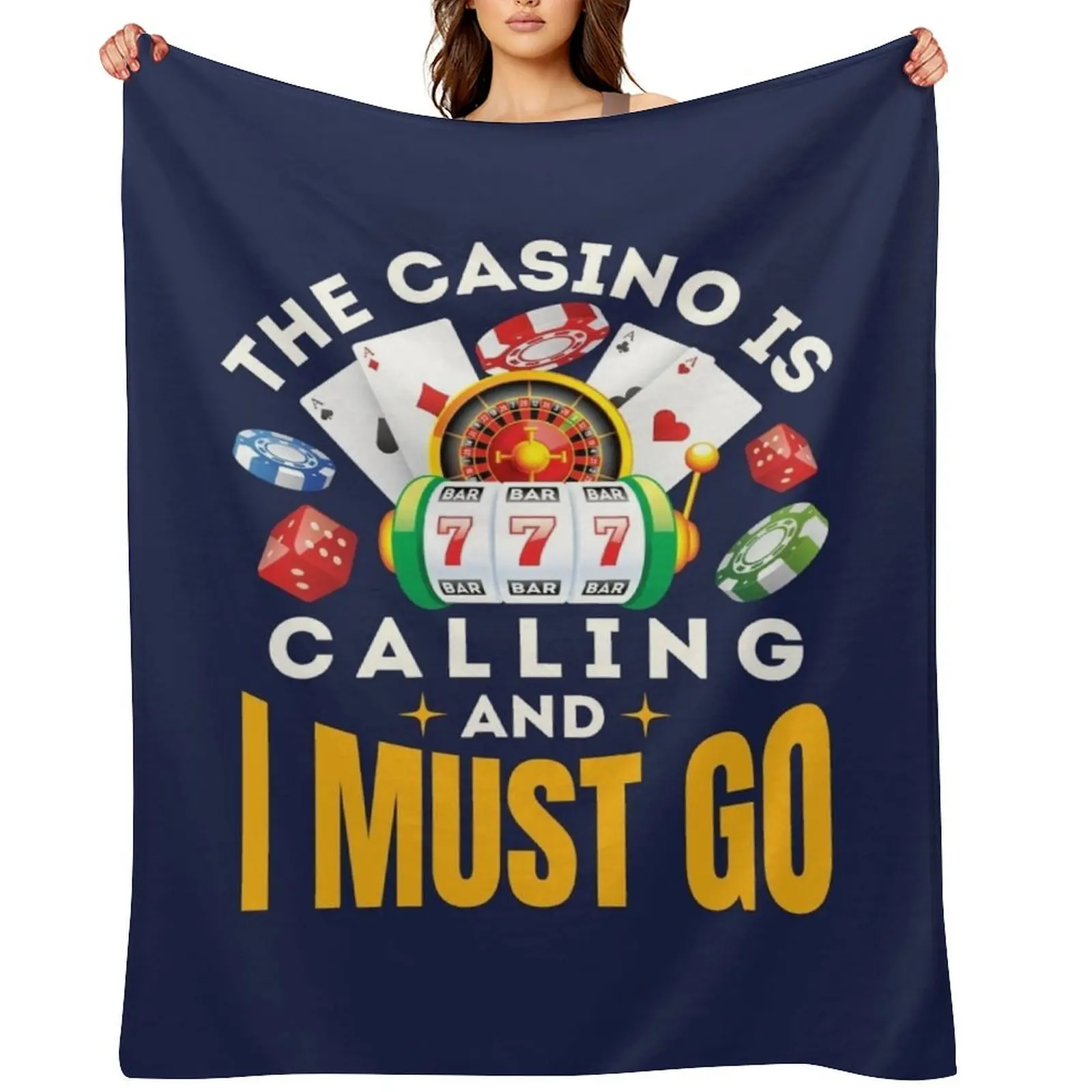 The Casino Is Calling and I Must Go Throw Blanket christmas gifts Polar Thins Summer Blankets
The Casino Is Calling and I Must Go Throw Blanket christmas gifts Polar Thins Summer Blankets