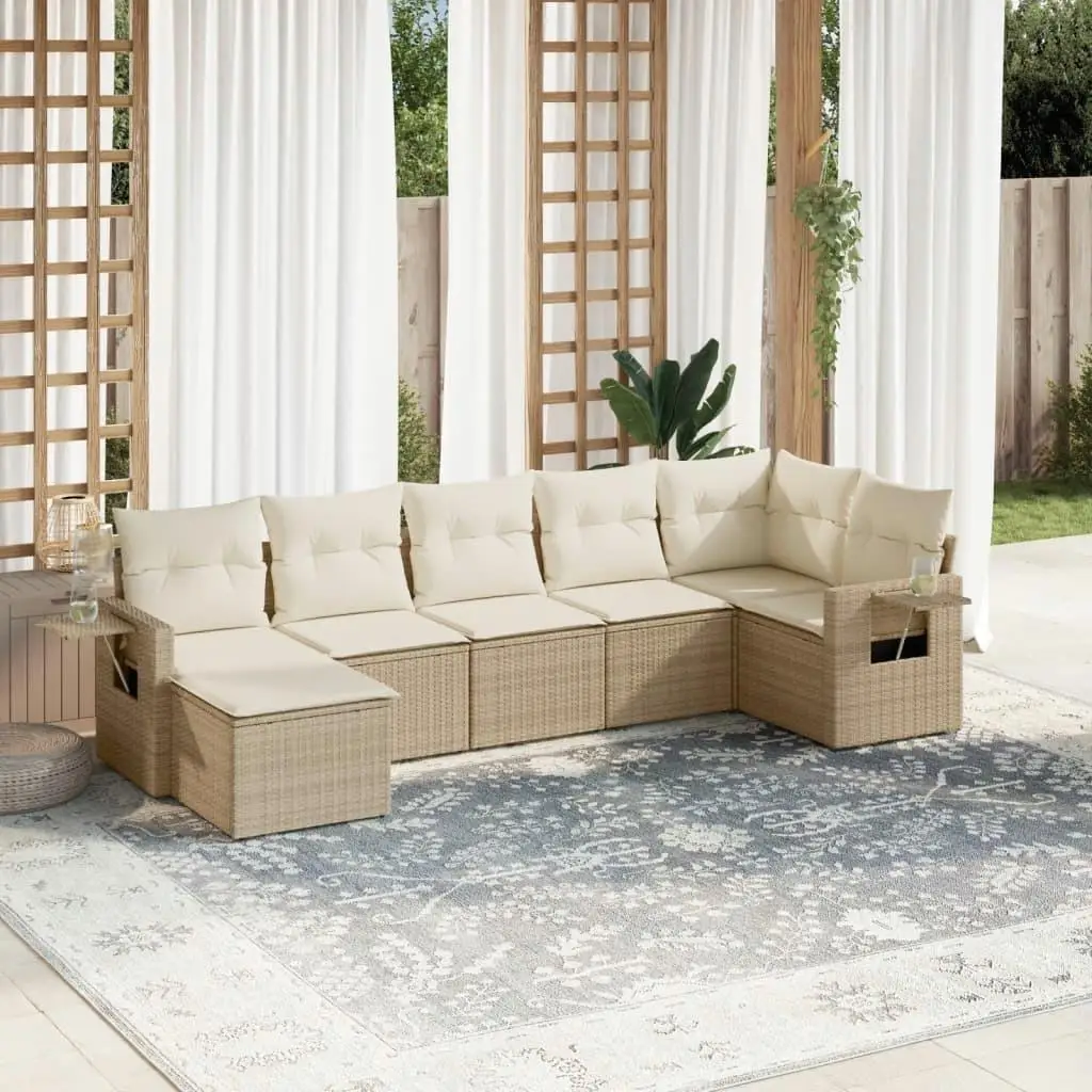 Beige Cream White Garden Sofa Set Outdoor Furniture Comfortable Seating 5 Pieces
Beige Cream White Garden Sofa Set Outdoor Furniture Comfortable Seating 5 Pieces
