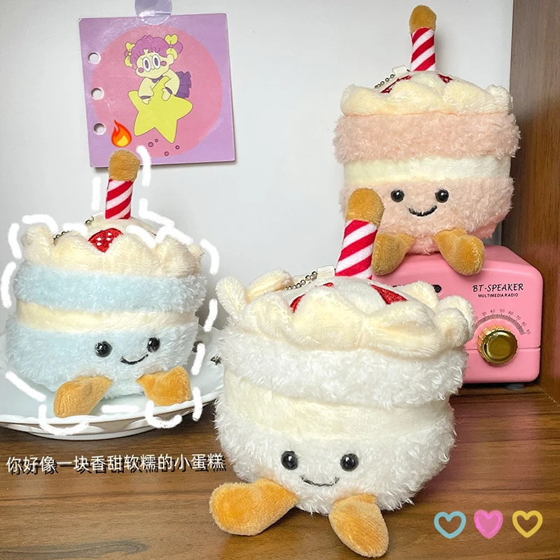 10CM Birthday Cute Stuffed Toys Keychain Strawberry Candle Birthday Cake Plush Toys For Kids Learning Children's Toys Girl Gifts
10CM Birthday Cute Stuffed Toys Keychain Strawberry Candle Birthday Cake Plush Toys For Kids Learning Children's Toys Girl Gifts
