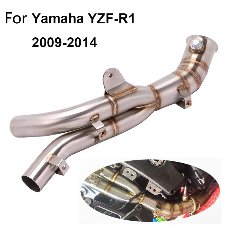 For Yamaha R1 2009-2014 YZF-R1 YZF R1 Escape R1 Pipe Motorcycle Exhaust Link Pipe R1 exhaust R1 muffler High Performance
For Yamaha R1 2009-2014 YZF-R1 YZF R1 Escape R1 Pipe Motorcycle Exhaust Link Pipe R1 exhaust R1 muffler High Performance