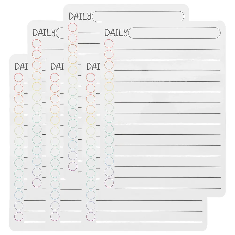 6Pcs Magnetic Daily Planner Board Dry Erase Whiteboard for Fridge Reusable Chore Chart Schedule Planner Board Kitchen Home
6Pcs Magnetic Daily Planner Board Dry Erase Whiteboard for Fridge Reusable Chore Chart Schedule Planner Board Kitchen Home
